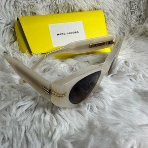 Marc Jacobs Cream Sunglasses